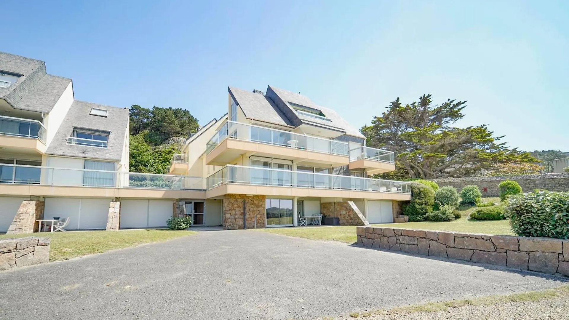 Granit & Vagues - Balcon Vue Mer, Sejour A Trebeurden, Front De Mer 法国